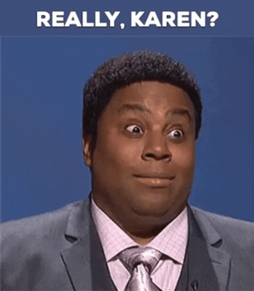 Really Karen Kenan Thomson Funny Reaction GIF