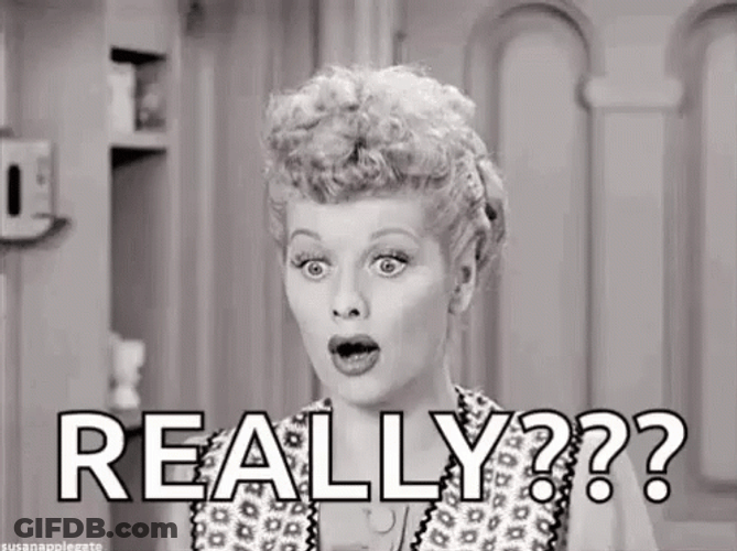 Really? Shocked Face GIF