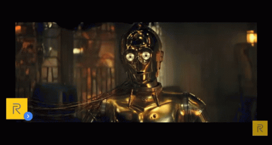 Realme C-3PO Star Wars GIF