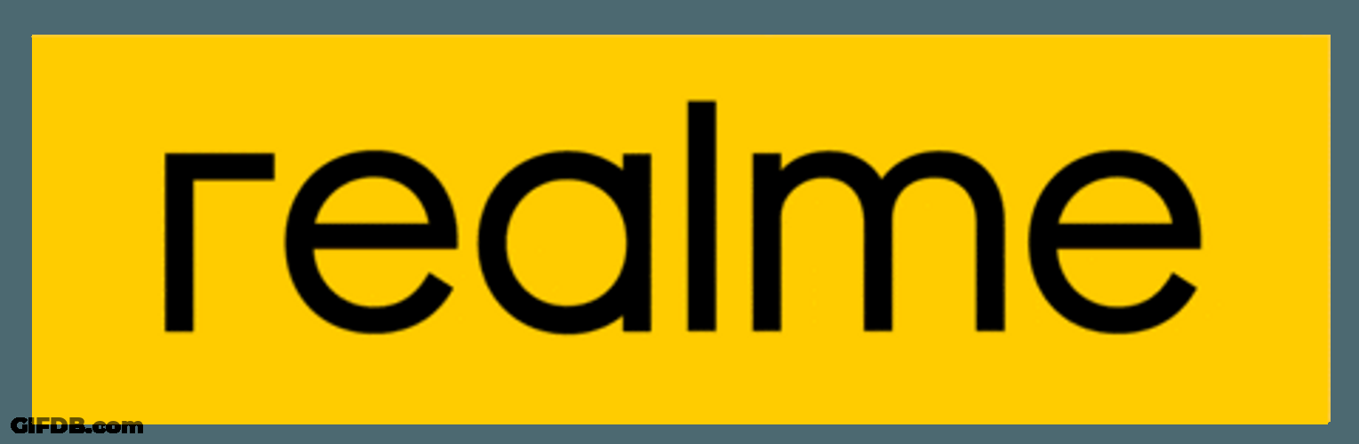 Realme Saudi Text Black GIF