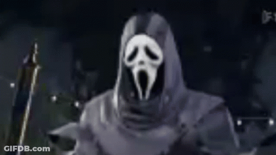 Reaper Ghost Face GIF