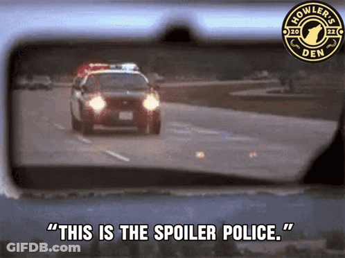 Rear View Mirror Police Car This Is The Spoiler Police GIF