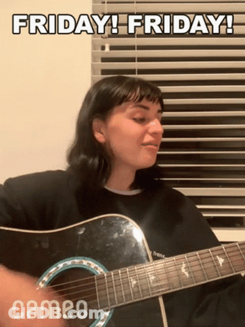 Rebecca Black Friday Almost The Weekend GIF