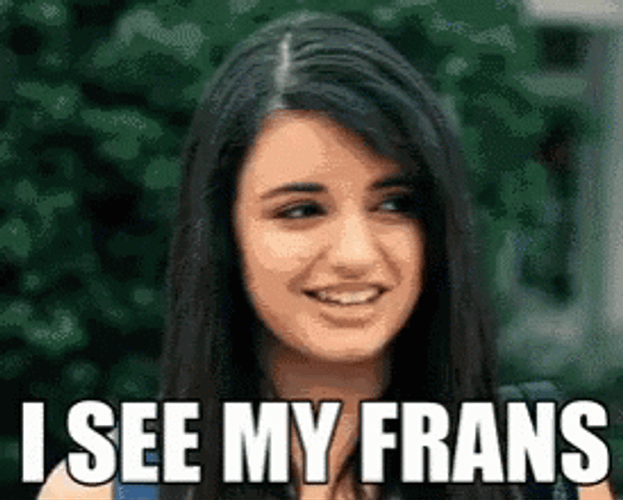 Rebecca Black Friday Fran Drescher Face Swap GIF