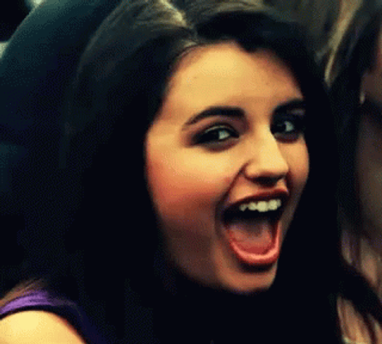 Rebecca Black Friday Funny Face Loop GIF
