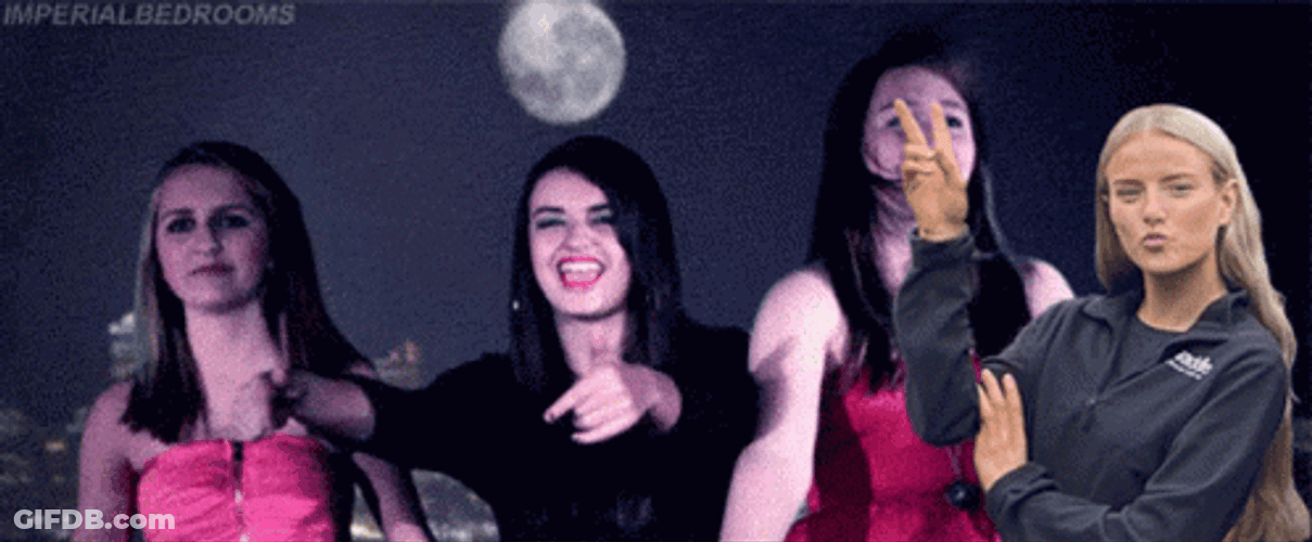 Rebecca Black Friday Laser Eyes Meme GIF