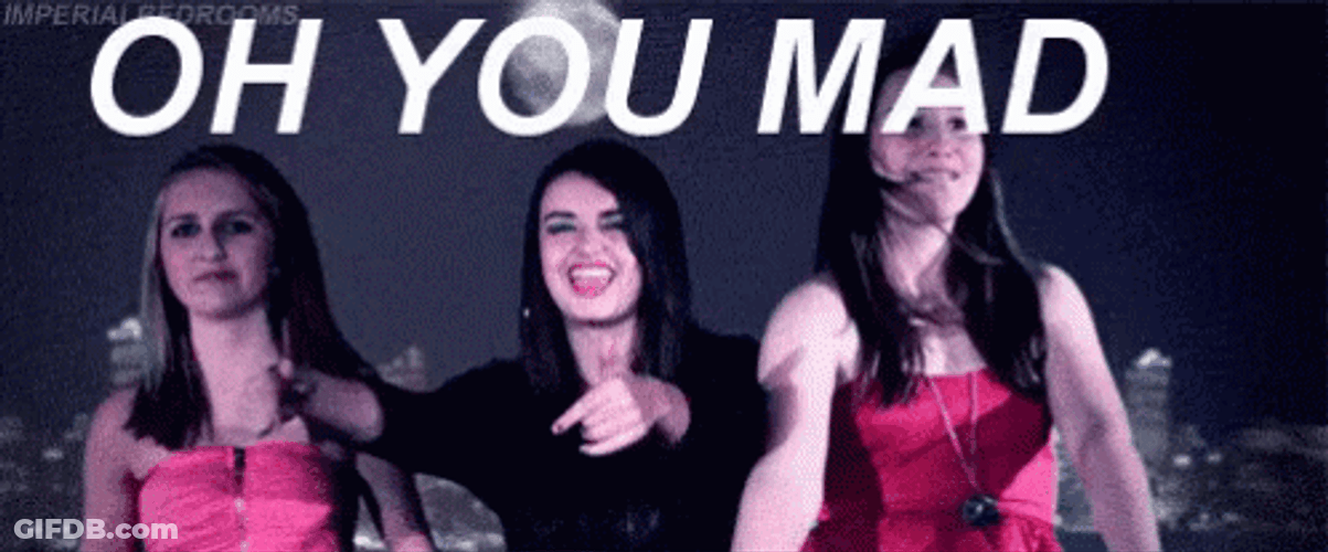 Rebecca Black Friday Oh You Mad GIF