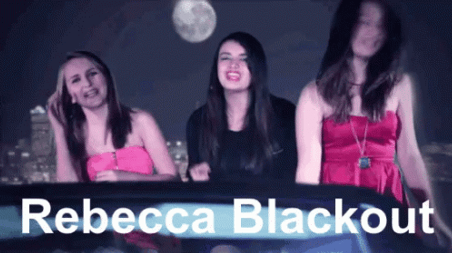 Rebecca Black Out Friday Meme GIF