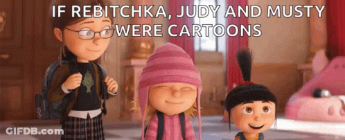 Rebitchka Judy And Musty Cartoon Characters GIF