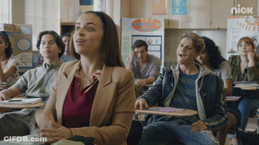 Recitation In The Classroom GIF