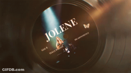 Record Label Saying Jolene GIF