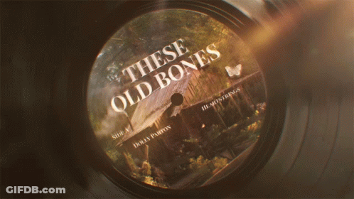Record Label Saying These Old Bones GIF
