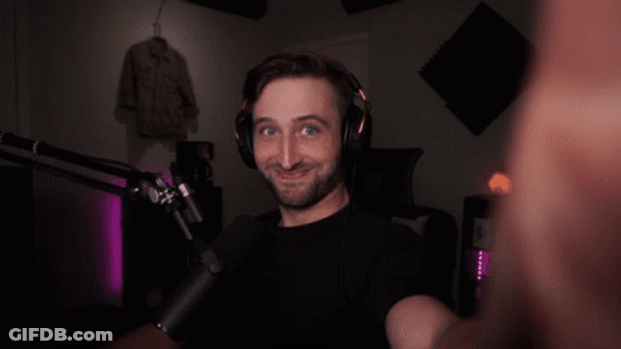 Recording Man Creep GIF