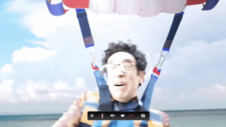 Recording Of  Paragliding GIF