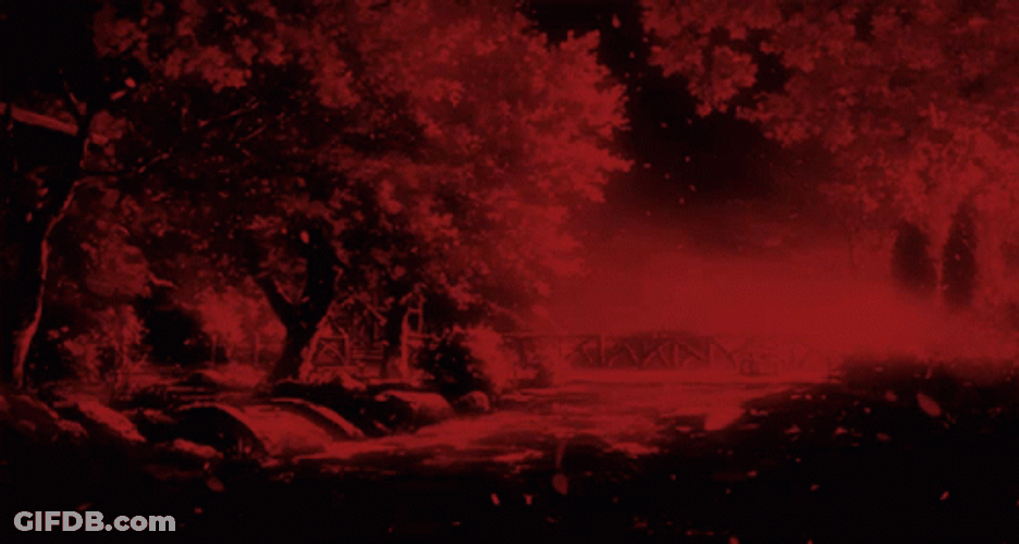 Red Aesthetic Scenery GIF