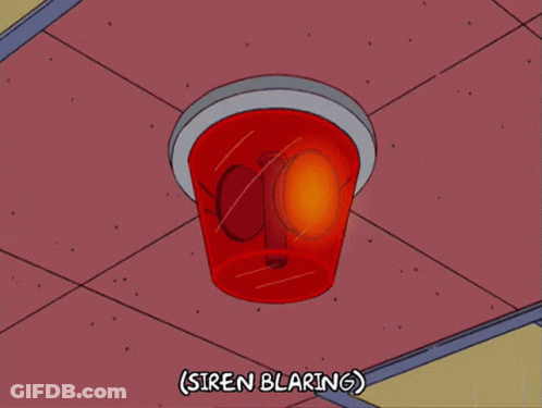 Red Alarm Siren Blaring GIF