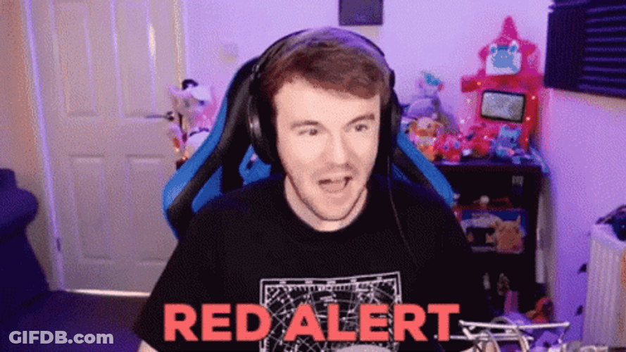 Red Alert Gameboy Luke GIF