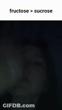 Red And Black Background Fructose Sucrose GIF