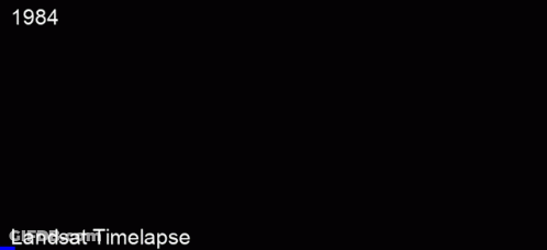 Red And Black Background Landsat Timelapse GIF