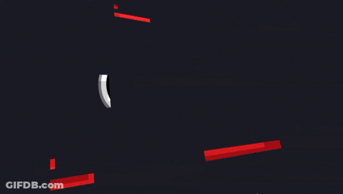 Red And Black Background Saying Big Russ GIF