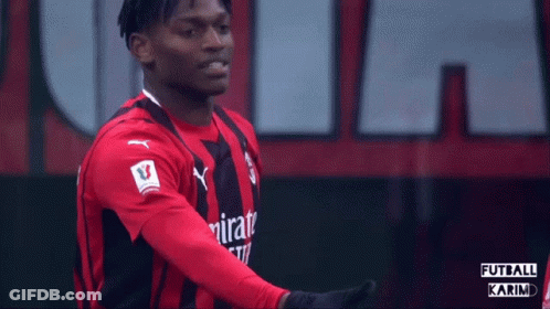 Red And Black Jersey Soccer Player Fly Emirates GIF