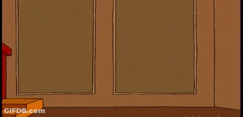Red And Blue Smiley Character GIF