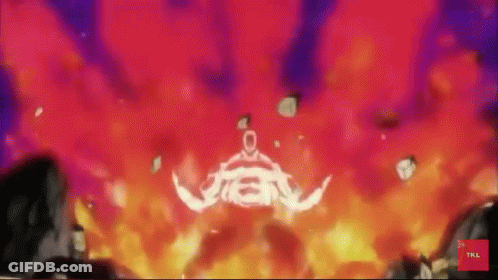 Red And Purple Background With TCL Logo GIF