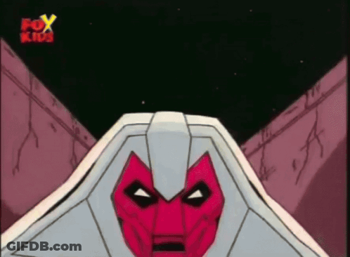 Red And White Fox Cartoon Character GIF