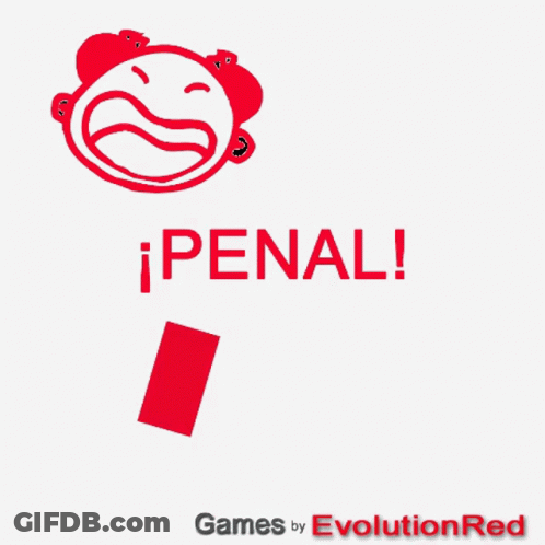 Red And White Penal Sign GIF