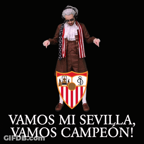 Red And White Shield With Soccer Ball GIF
