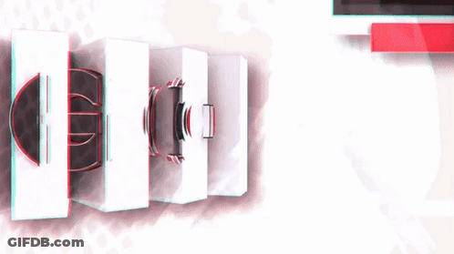 Red And White Sign Saying GT GIF