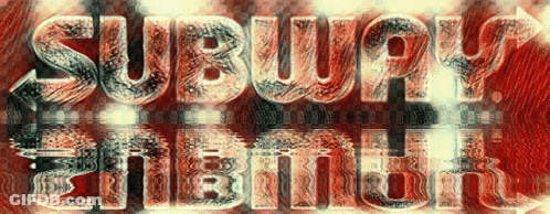 Red And White Subway GIF