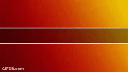 Red And Yellow Gradient Background With White Stripe GIF