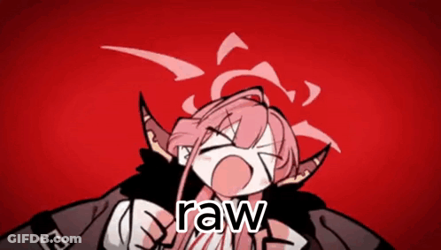 Red Angel Wolves Thank You Raw Int Family Poster GIF