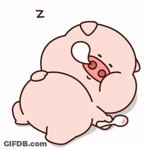 Red Angry Bird On Green Pillow Saying I Use ZZ GIF