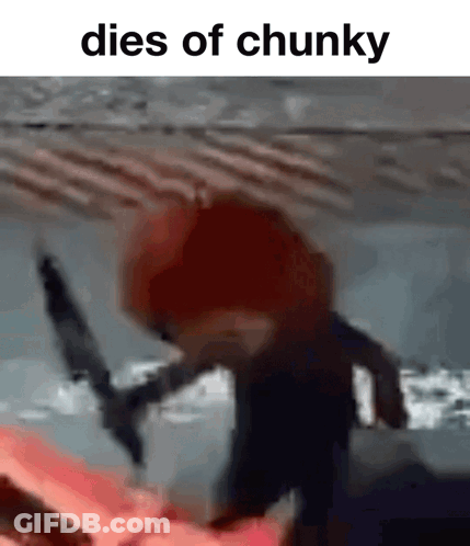 Red Angry Bird Sitting On Blue Rug Saying DBD GIF