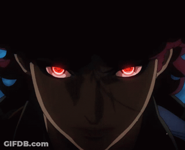 Red Anime Eyes GIF