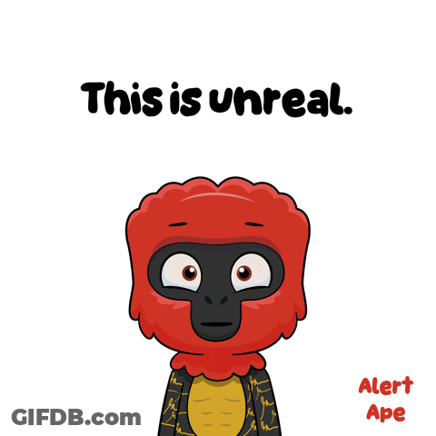 Red Ape This Is Unreal GIF