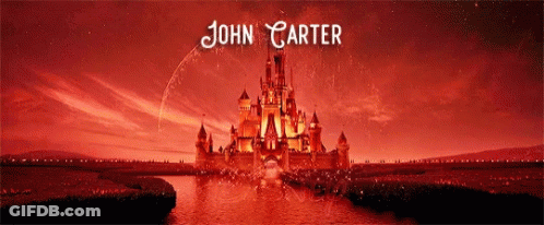 Red Background Castle John Carter GIF