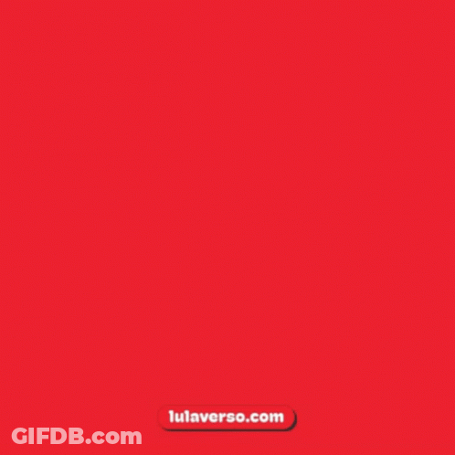 Red Background Faz O Hand Pointing GIF