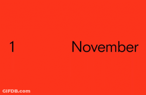 Red Background November 17 Arrow GIF
