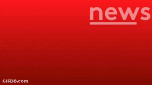Red Background Saying Breaking News GIF