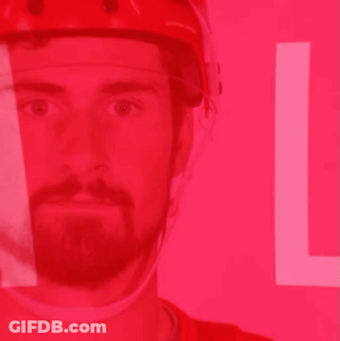 Red Background White Goal GIF
