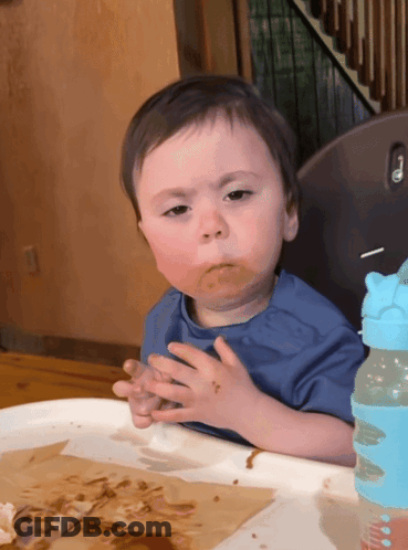 Red Background With Amen And Hearts GIF