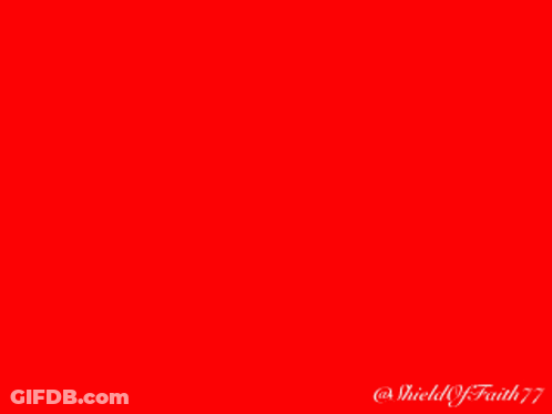 Red Background With Bible Verse Isaiah 53:9-10 GIF