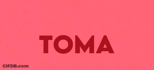 Red Background With Bird Saying Cremoso GIF