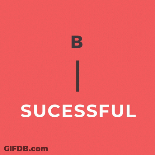 Red Background With Empowered In White Letters GIF