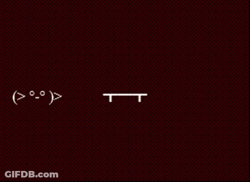 Red Background With Smiley Face And Letter T GIF