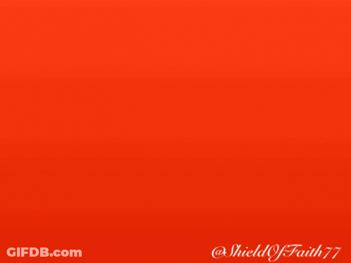 Red Background With White Text Matthew 6:26 GIF