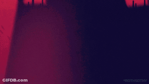Red Background With Word Van GIF